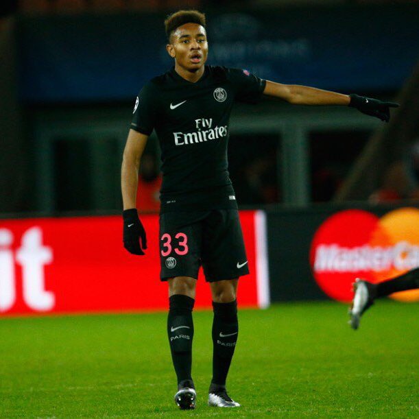 PSGsociety's tweet photo. Christopher Nkunku : « Très heureux d'avoir vécu mes premières minutes en professionnel ! » #PSG #PSGSHA (Instagram) https://t.co/9fV4KJMP6Q