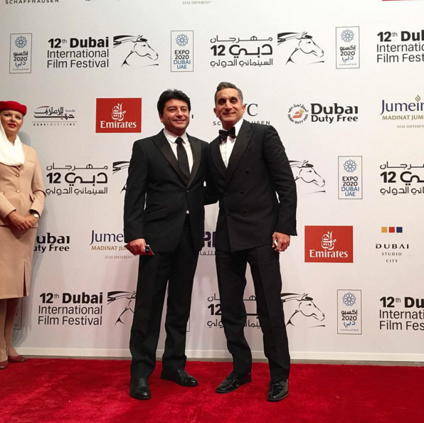 FilFan's tweet photo. مقدم البرامج الساخر باسم يوسف على السجادة الحمراء في #مهرجان_دبي_السينمائي 2015
@DrBassemYoussef
#DIFF15 https://t.co/PmpPVCnajH