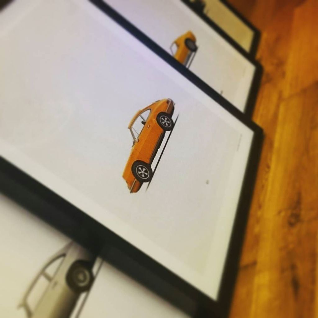 <a href="/petrolified/">Petrolified</a> all framed up! #FrameOn #Petrolified #Art #Porsche911 #Astonmartin #DB5 #Lambourghini #miura #300SL #J…