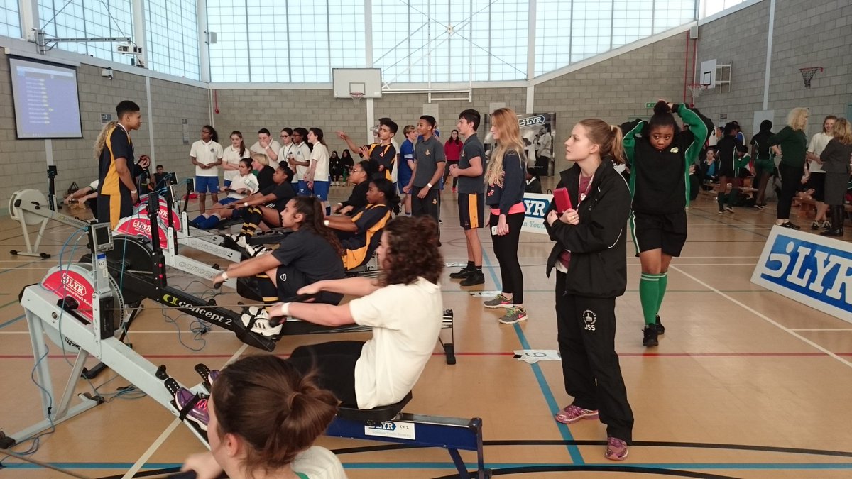 London School's Indoor Rowing Challenge, West!! <a href="/LYRowing/">London Youth Rowing</a>