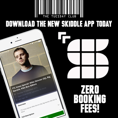 tuesdayclubUK's tweet image. Download the wicked new @skiddle app for ZERO booking fee on @tuesdayclub tickets and a free @Uber! #weekendsmatter