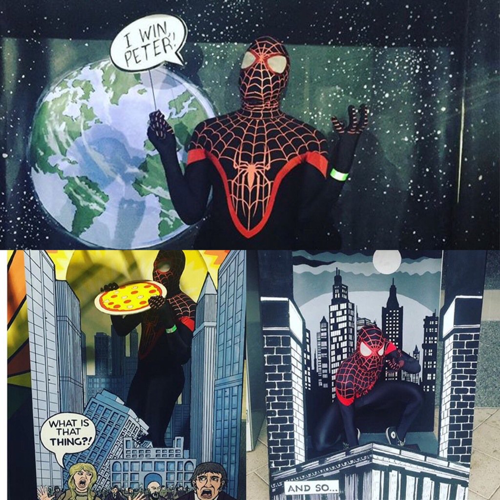 tom_eglington's tweet photo. Winner from @ThoughtBubbleUK #getintocomics Cool poses by @JustKyleMc #tbf15 @LeedsInspired https://t.co/4fgmNeGpq7