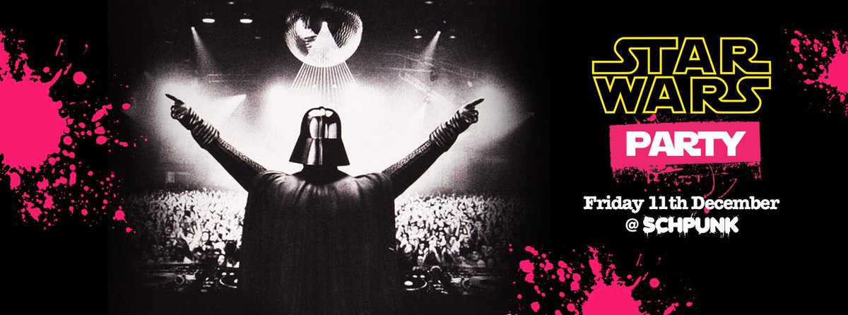 Click GOING on link for a FREE SHOT b4 11pm THIS FRIDAY @ Schpunk #StarWars Party #Romford

facebook.com/events/1884702…