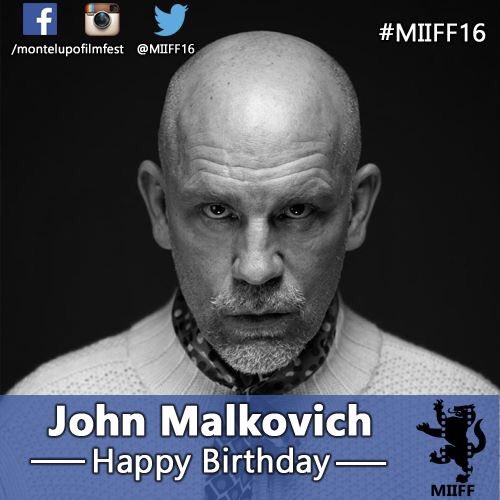 Tanti auguri a John Malkovich! Happy Birthday to John Malkovic! 