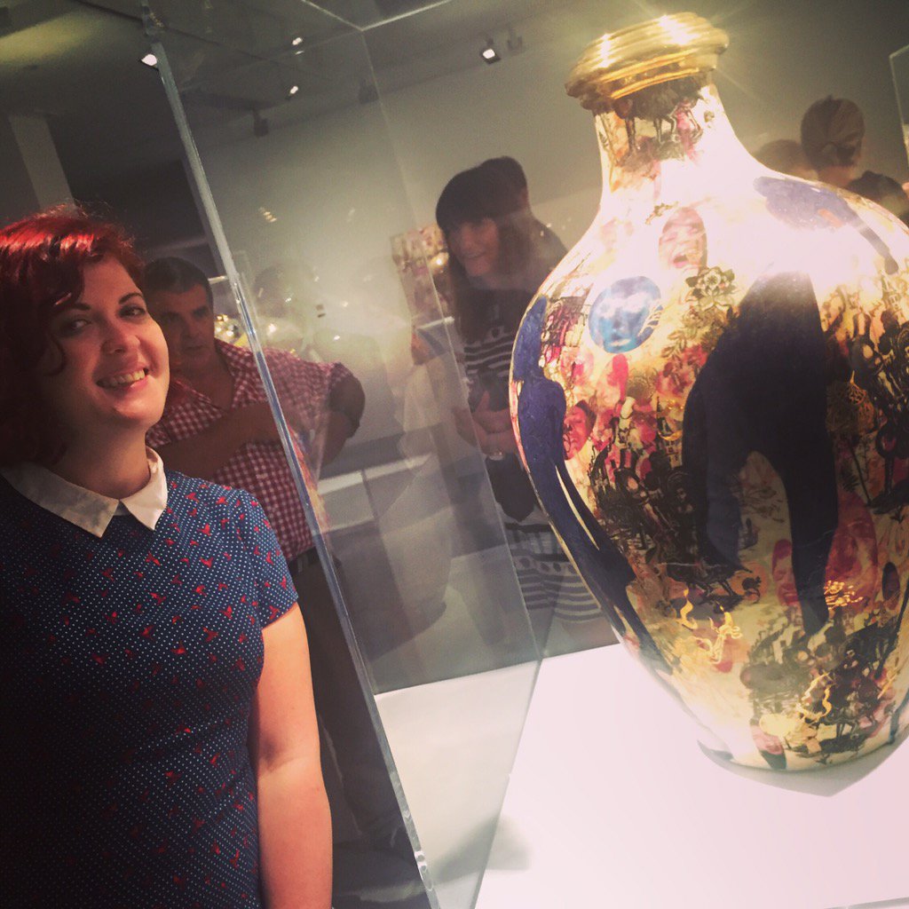 snepo's tweet photo. We loved #GraysonPerry if he will have us Snepo will add gold reflections to the 3D models @MCA_Australia https://t.co/xrUtCBzi94
