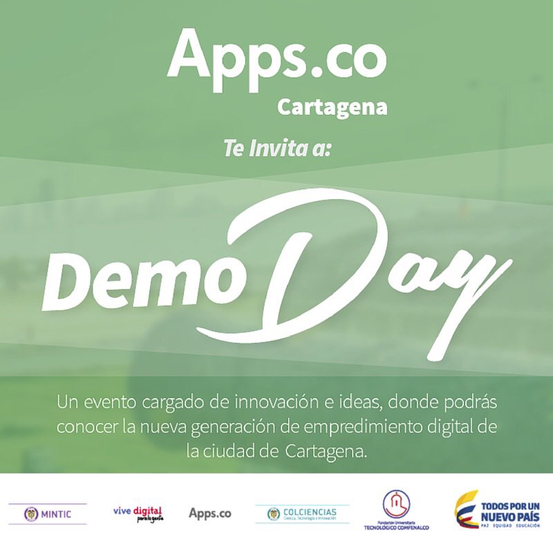 AppsCo's tweet photo. Hoy estamos en modo #DemoDayAppsCo #Monteria y #Ctgena con emprendimiento TIC-> https://t.co/8QwsNTbDCY @jrodriguezk https://t.co/ZVuVPzhihc