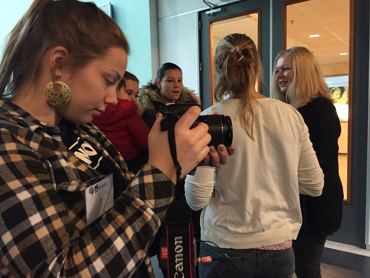 Ook werd er met de meiden gesproken, met het doel om meiden beter in beeld te krijgen! #NimmaTV was er bij! 2/2