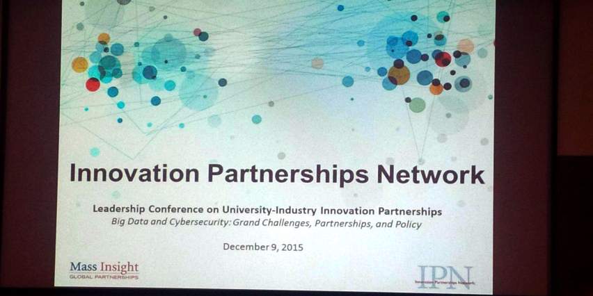 CanCGBoston's tweet photo. .@CGAlward is at @massinsight Leadership Conference on University-Industry Innovation Partnerships. #IPNConference https://t.co/Qy4JURrnjc