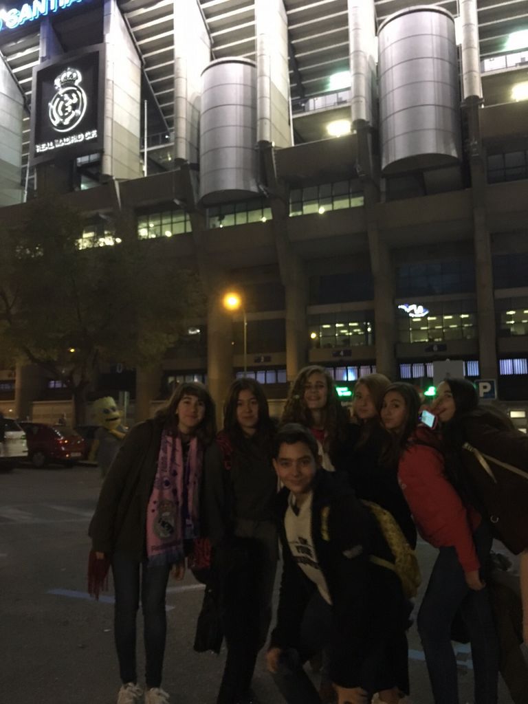 Ayer en el bernabeu 💪💪