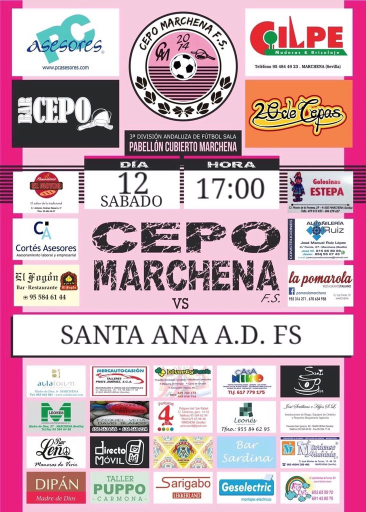 cepomarchenafs's tweet photo. ¡¡Vamos a por la victoria para poder colocarnos como líder en la clasificación!! #vamoslosrosas #letsgocepoo https://t.co/e2Q0TuB34n