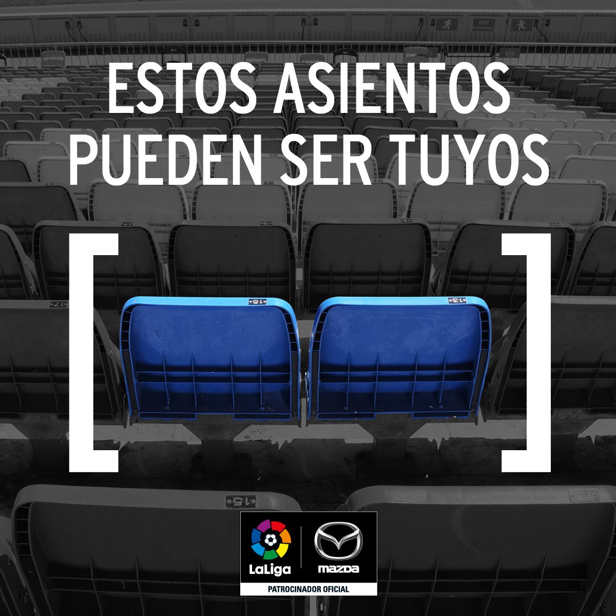 MazdaEspana's tweet photo. ¡Sorteamos 2 entradas dobles para la Jornada 16 entre los que nos sigan y Retwitteen! Mazda, el motor de @LaLiga https://t.co/9o8uLY9IMc