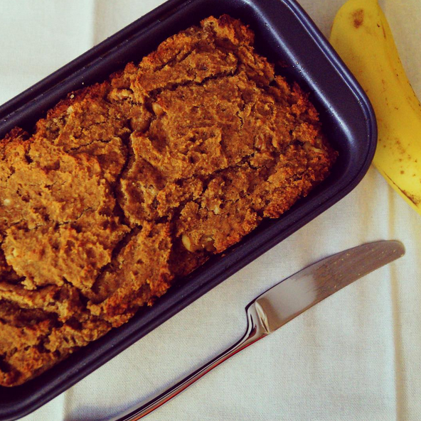 KolorfulCare's tweet photo. My #banana #peanutbutter protein bread makes for an amazing #breakfast or #snack: https://t.co/ztjjJq0O93 https://t.co/ZVnoDtIDLW