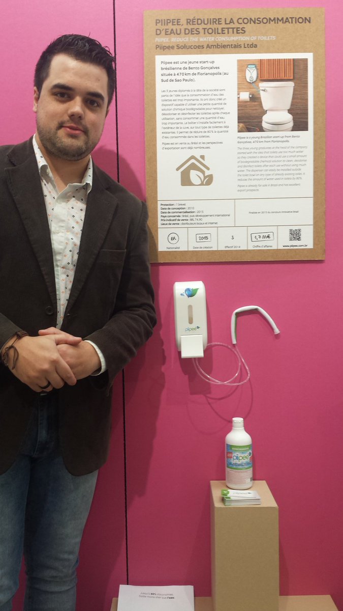 SolutionsJCOP22's tweet photo. Only 2.5€ to save 1,200L #water/month  consumption at home w/ @Piipee_br: Easy #ActOnClimate! #solutionscop21#cop21 https://t.co/aGNignky3M