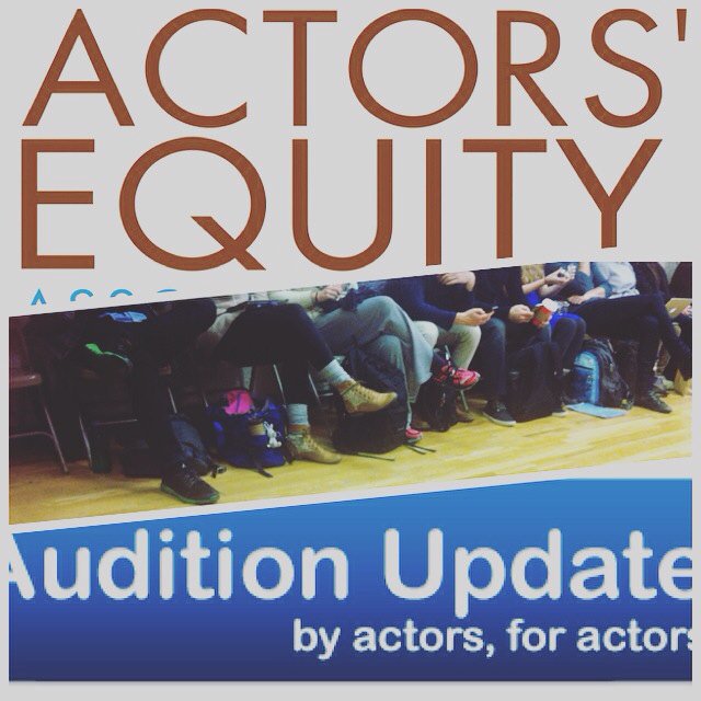 pollymckie's tweet photo. @theactorsfriend @AuditionUpdate @ActorsEquity  EPA. #auditions #lotsoflegs #aplayaday #100daysinthelifeofanactor https://t.co/0HNsoU5OkP
