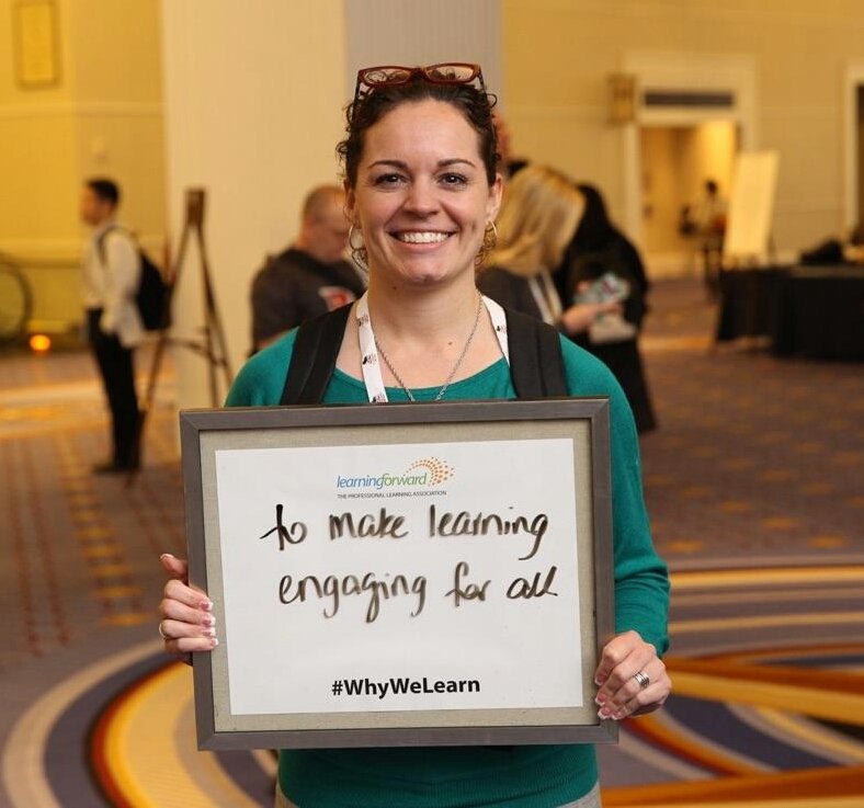 LearningAnthony's tweet photo. Thanks, @yellowtang05, for sharing what inspires you! #whywelearn #learnfwd15 https://t.co/mmANKsw8yC