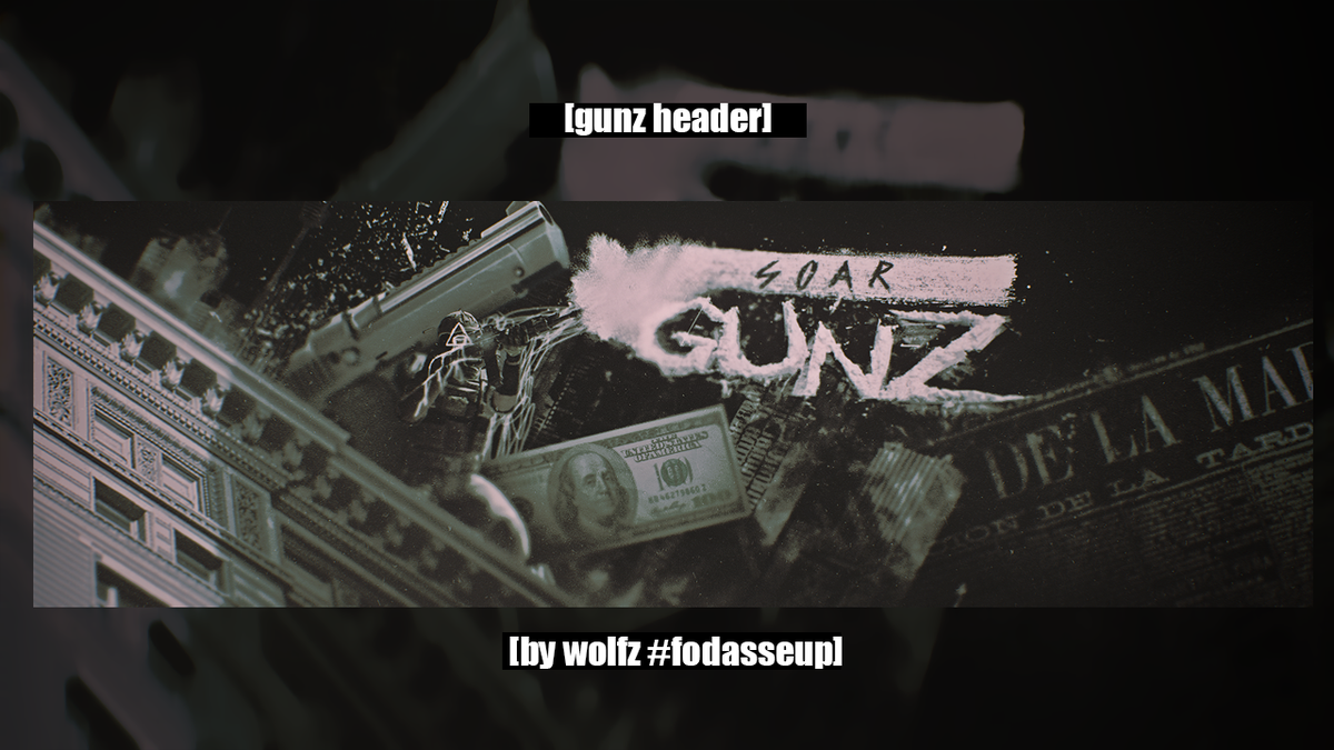 mightydeathw's tweet photo. Header for @SoaRGunz ! Feedback is really appreciate ! Love you guys https://t.co/fqXWtgXKZx