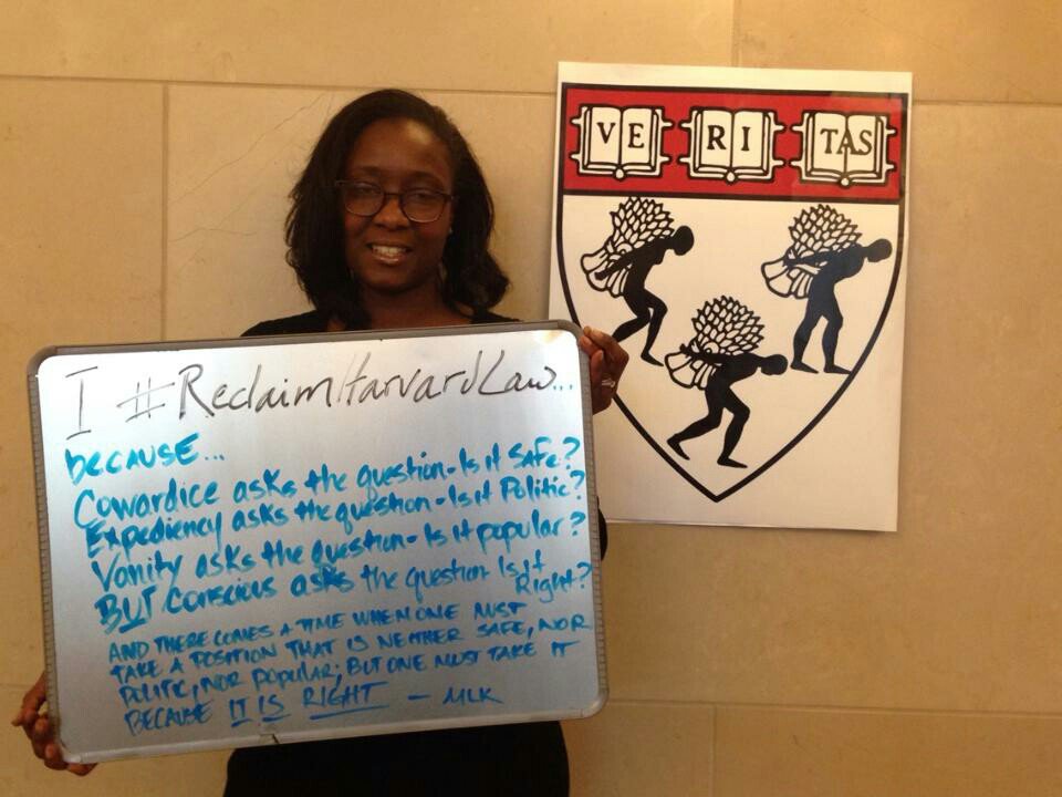 ReclaimHLS's tweet photo. #ReclaimHLS #ReclaimHarvardLaw #HarvardLawProtest https://t.co/9IesMOi3JR