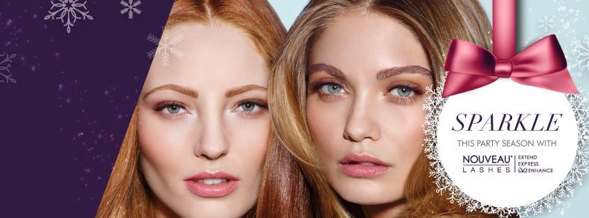 Sparkle this festive season with LVL @Nouveaulashes. Make your lashes look luxurious &amp; stand out at the office party