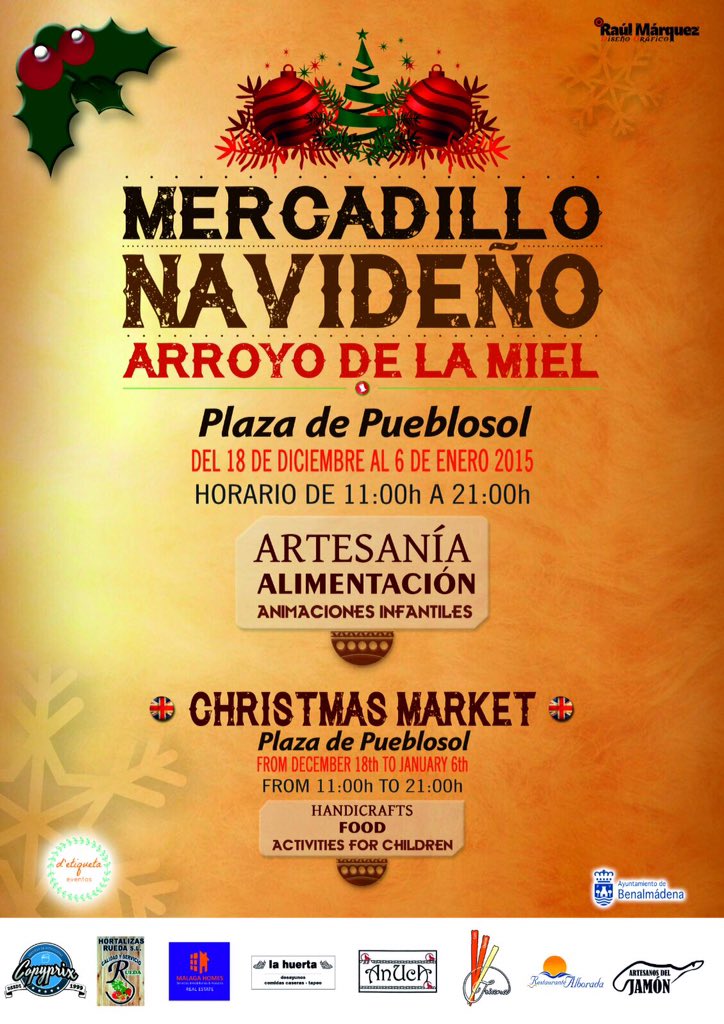 ¡¡Sólo 9 días!! ¡Os esperamos! 🎅🏼🎄⭐️ <a href="/BenalmadenaAyto/">Ayuntamiento de Benalmádena</a> <a href="/Ana_Scherman/">Ana Scherman</a> #mercadillonavideno