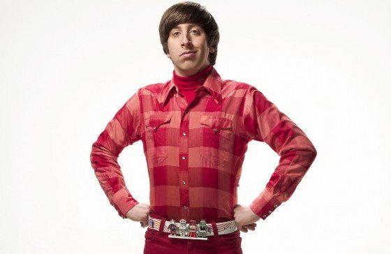 Well, I think that everybody is kind of a nerd at heart. Happy BDay
Simon Helberg (Howard Walowitz) 