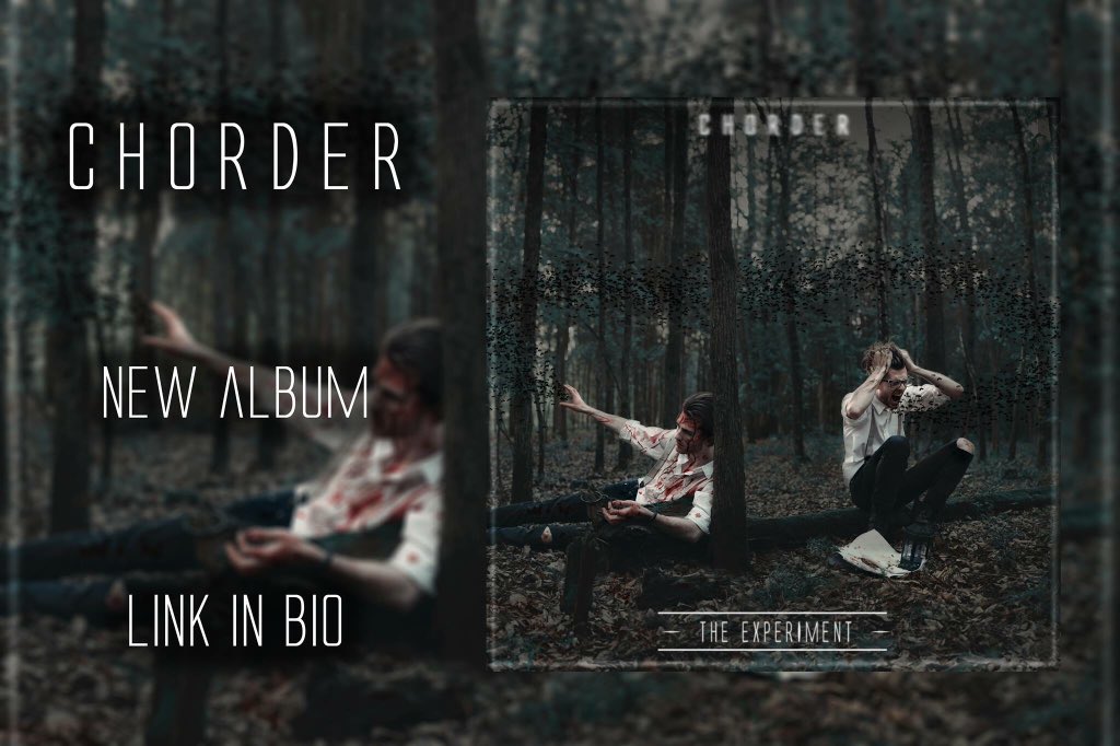 ChorderBand's tweet image. Our new LP "The Experiment" is live on our bandcamp! Give it a listen 🎧