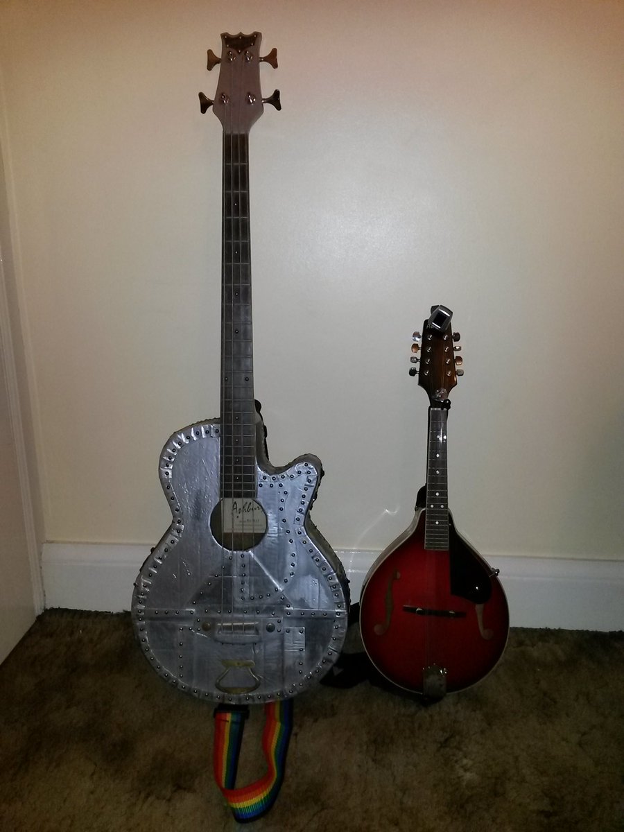 Playing a folk rock gig tonight so time to use the <a href="/Ashbury_MI/">Ashbury Music Ins.</a> little bit of mandolin little bit of bass