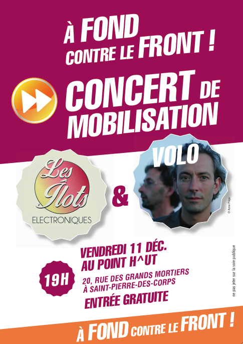 FBonneau2015's tweet photo. Concert "À fond contre le front" vendredi à partir de 19h à Saint Pierre des Corps ! #FB2015 #régionales2015 https://t.co/wSyoSAXKSX