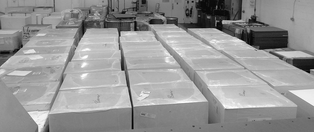 Next job on press for a very successful customer.