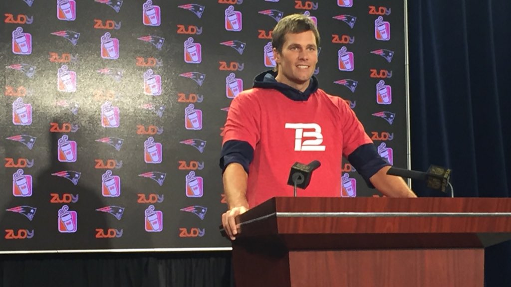 Patriots's tweet photo. "I feel good; fresh as lettuce." https://t.co/t5wTufoDYg