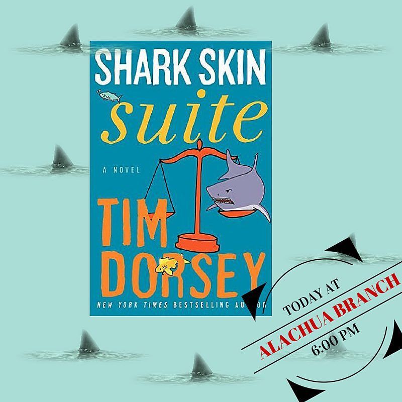 alachualibrary's tweet photo. Come meet #author #TimDorsey as we #celebrate offering number 18 in his #SergeStorms serieโฆ https://t.co/ExFRalF3ix https://t.co/pGBiIuXZWW