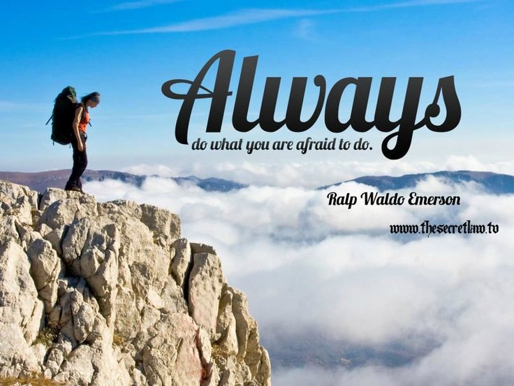 MarekKosniowski's tweet photo. “Always do what you are afraid to do.”

― Ralph Waldo Emerson #quotes https://t.co/fOqWqvw07t