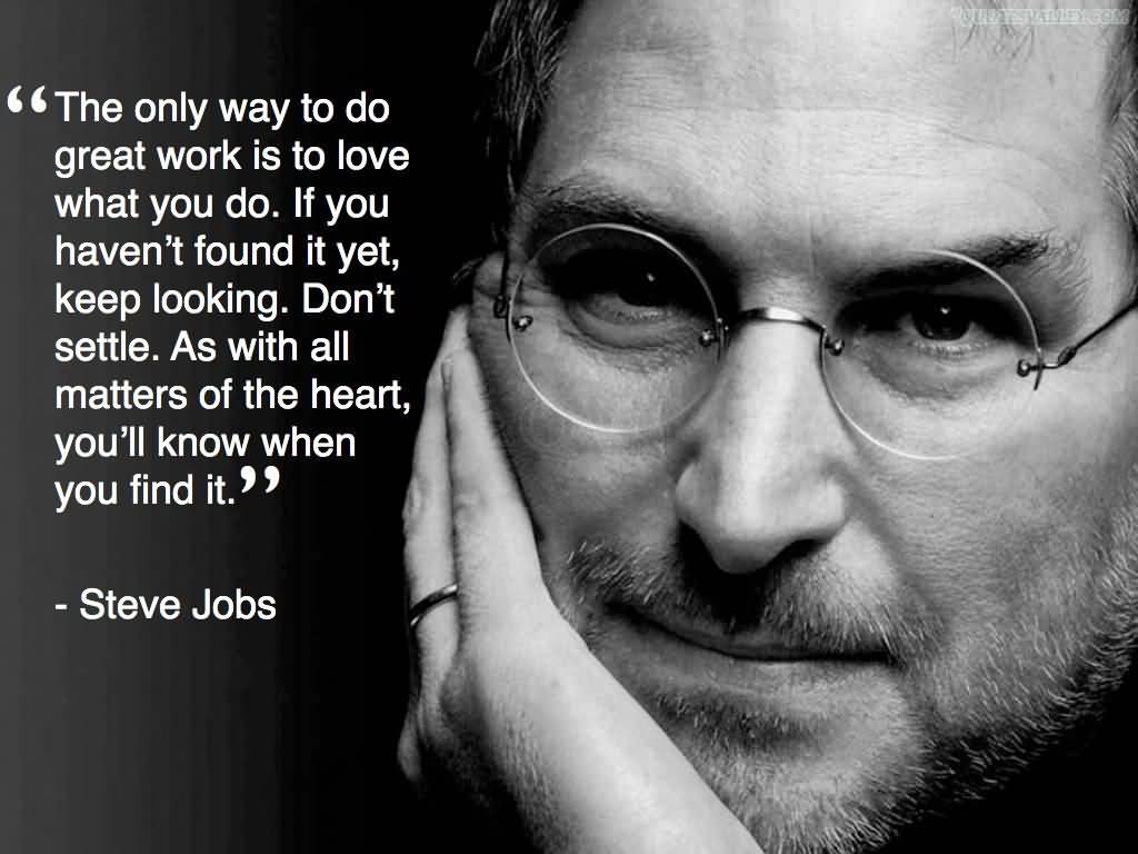 JimmyVansant's tweet photo. #findwhatyoulove #lifelesson #stevejobs #engageforvalue https://t.co/pHYWTCgLNa