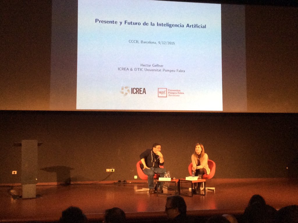 pau_nin's tweet image. Present i futur de la Intel·ligència Artificial #Debatsicrea al @cececebe cccb.org/ca/activitats/… #humanscccb