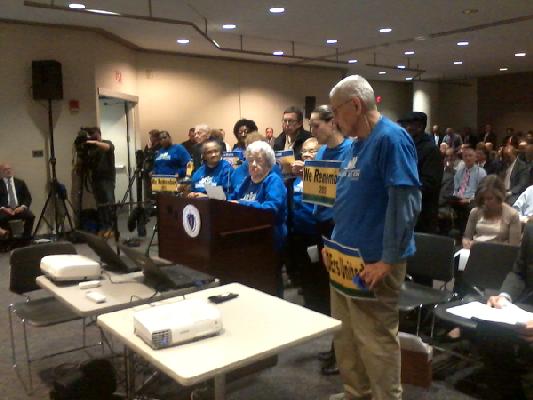 Dorothy - <a href="/SeniorActionMA/">Mass Senior Action</a>: I'm 95. If RIDE proposals go thru, I won't be able to visit my daughter. #MBTA