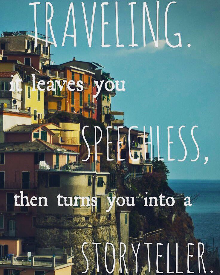 TheRealHotelGuy's tweet photo. "Traveling. It leaves you speechless, then turns you into a storyteller." #quoteoftheday #wickedhotelwednesday https://t.co/4DErXZJFsf