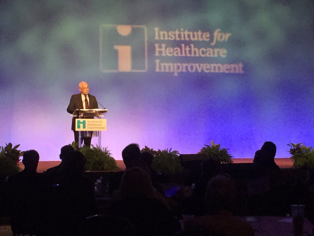 Don Berwick keynote speech at IHI! <a href="/ihi/">ihi</a> #donberwick