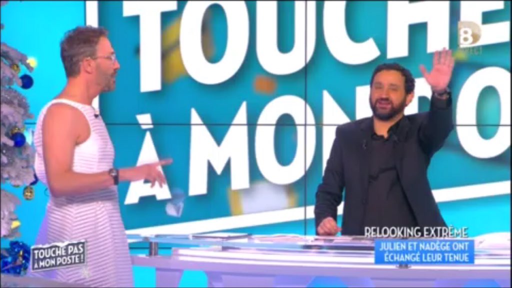 TBT9_W9's tweet photo. Et enfin @courbet_julien en @NBeausson ! #TPMP https://t.co/CaWuBbozyH