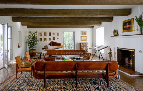 skandicrush's tweet photo. Only 12/9 &amp; used last free NYTimes article on tour of Howard Hughes' Spanish/MCM house https://t.co/mF7XtiKyv8 https://t.co/WGpOFbUhst