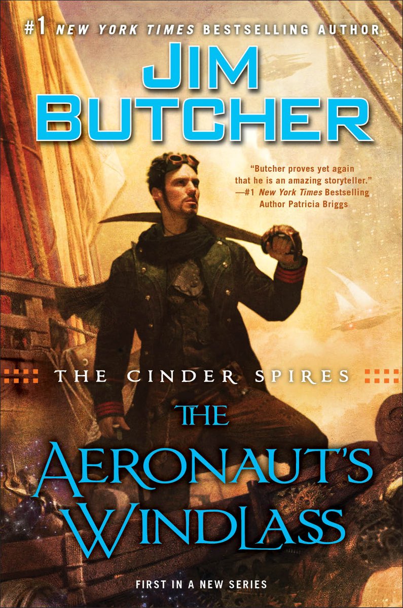 sup3r_matt's tweet photo. I love #SteamPunk &amp; can't wait to read the new #CinderSpires series by #JimButcher of #DresdenFiles fame. #books https://t.co/jwJXX0m4IN