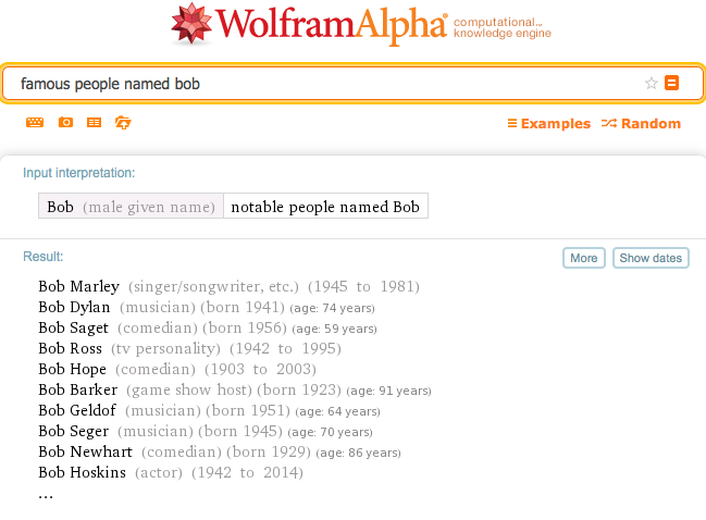 Bob Saget was definitely the first name I thought of. #whataboutbob wolfr.am/16lgDf5