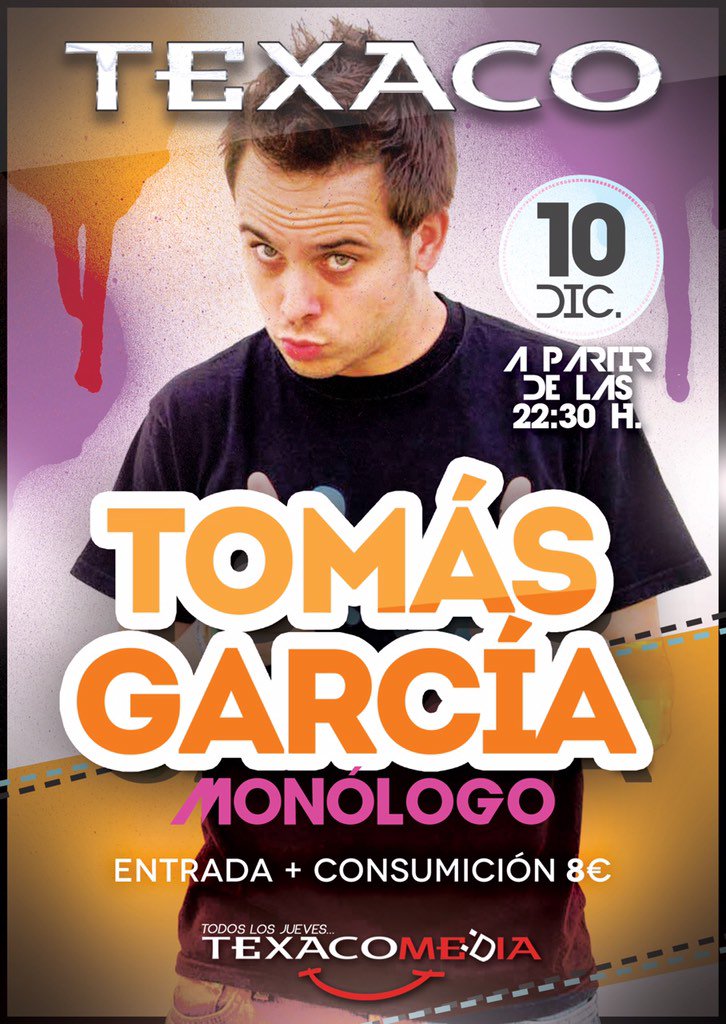 Mañana jueves estoy en Texaco ALICANTE, el viernes en CentroFama MURCIA y el sábado en el Teatro Calderón MADRID!😊😍😃