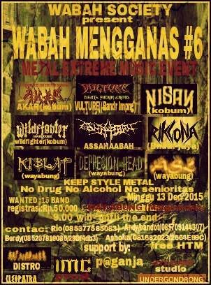 Wabah Mengganas #6
Minggu, 13 Desember 2015