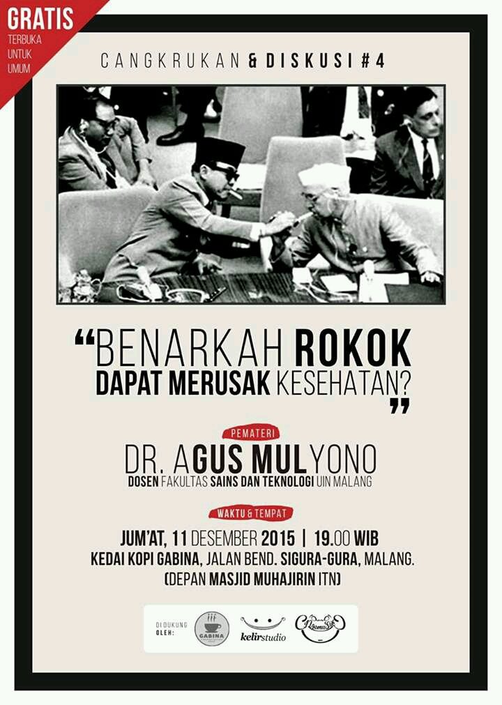 Acara diskusi Jumat ini 🙋