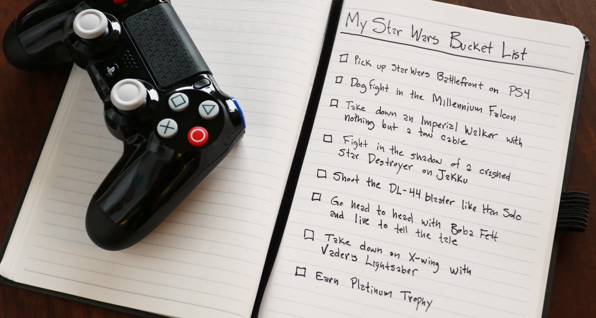 PlayStation's tweet photo. Everything you ever wanted to do in Star Wars, you can do in Star Wars: Battlefront on PS4. https://t.co/7RYe8ypI4M