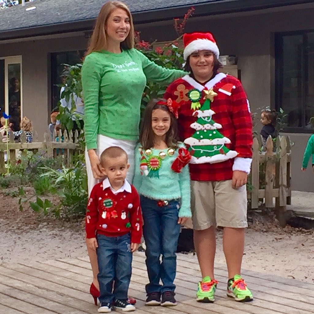 LutzLearning's tweet photo. Lutz Learning's #Uglysweater2015 Ugly, Uglier, Ugliest Award Winners!!! How ugly is your sweater? https://t.co/HIg78dzERZ