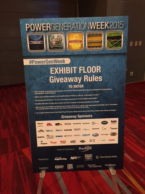 OILESAmerica's tweet photo. Stop by booth 5417 while at #POWERGEN in Vegas to get your show passport stamped and enter to win a brand new car! https://t.co/foYDQsHtrq