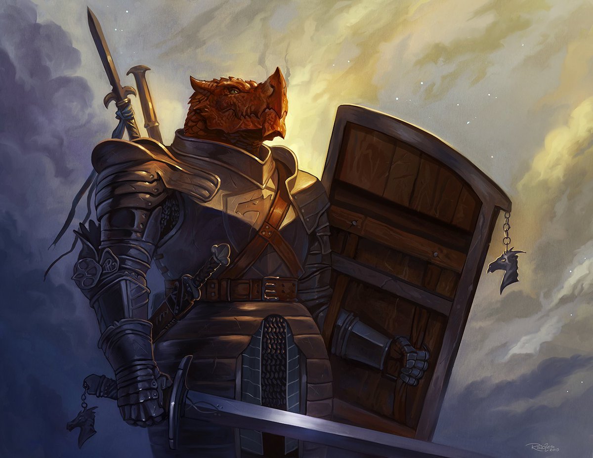 nick robles on twitter a private commission of a dragonborn