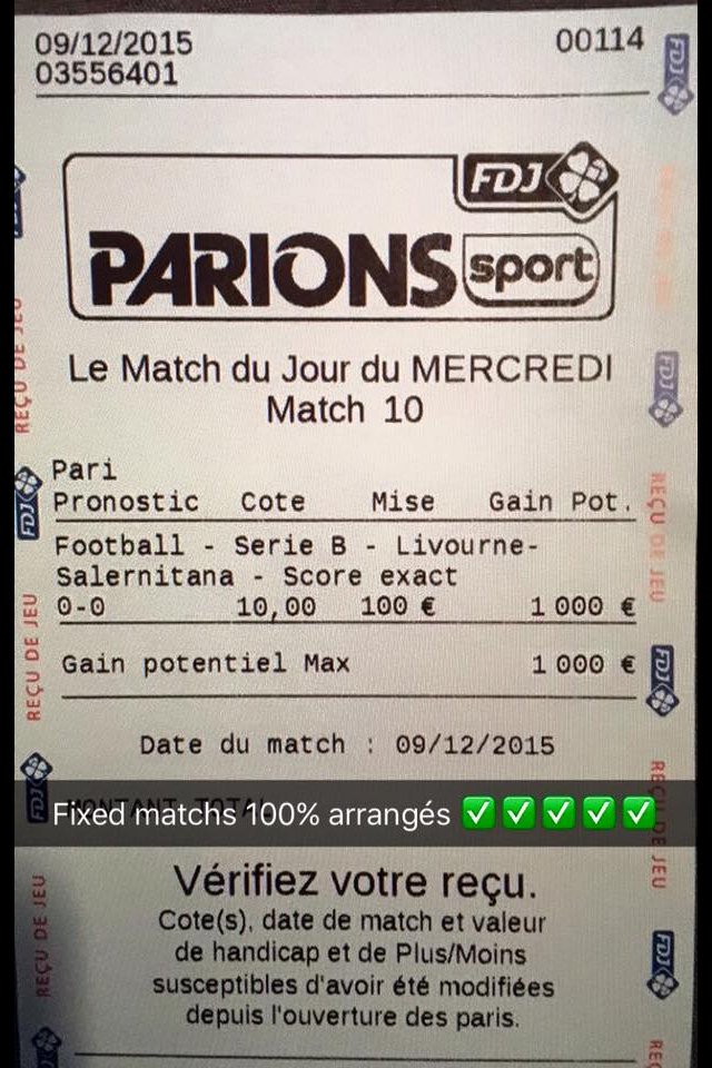 FixedArrange's tweet image. 💰💶BOOM 💶💰
Une infos qui passe comme toujours!
Des gains tout les jours les amis 💰💶
L'équipe fixed matchs arrangés