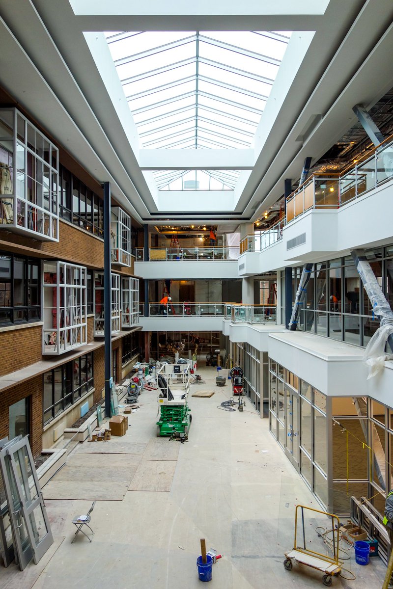 Construction progress: #BellarmineCentro's interior is getting closer to welcoming you!
(photo via @shawnsnapp)