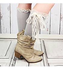 TwoFullTimeJobs's tweet photo. Boot socks! Available to ship! Makes a great stocking stuffer! Limited quantities! #boots #lace #spendlessgetmore https://t.co/3pYKzfmfrj